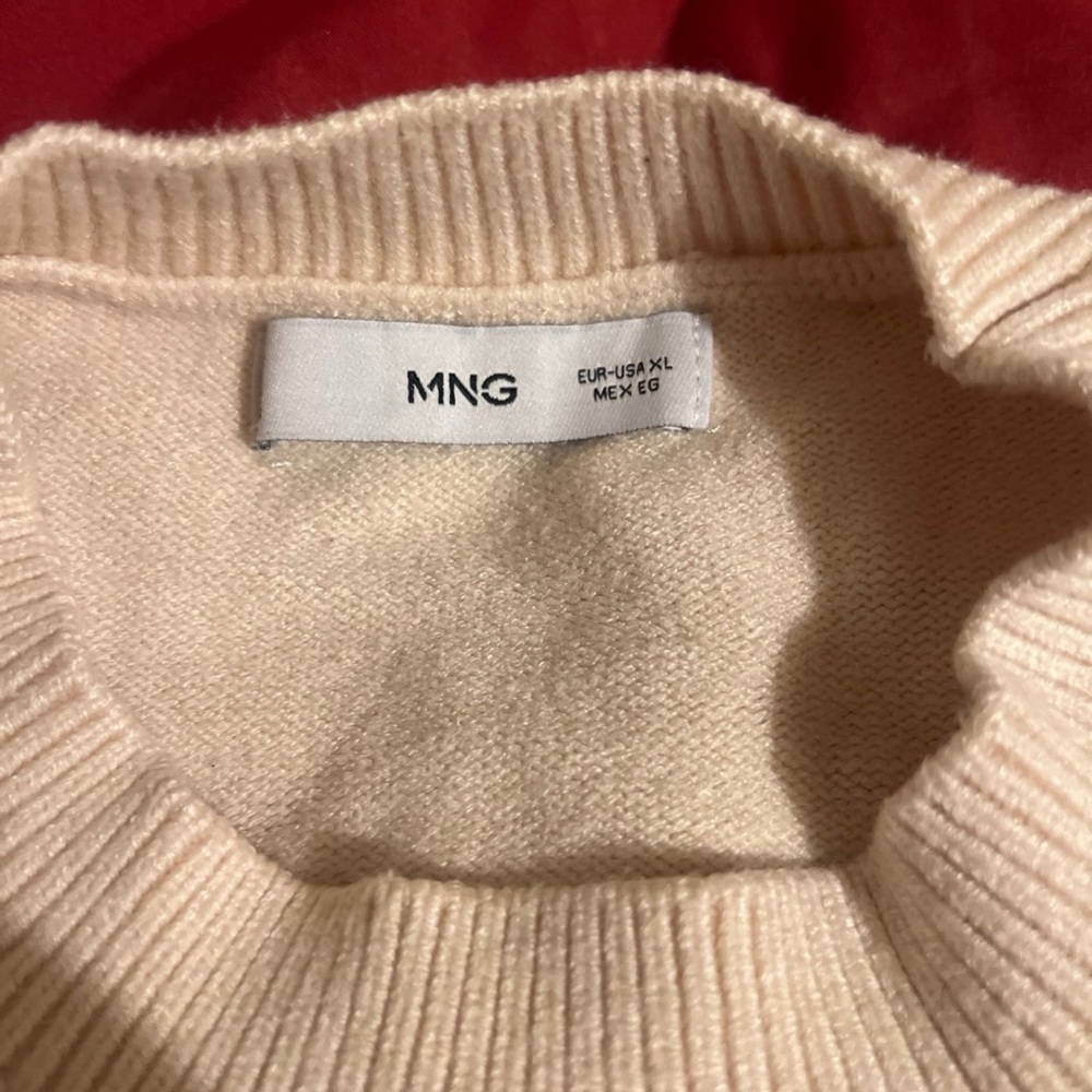 Mango Round neck knitted sweater - Picture 3 of 5